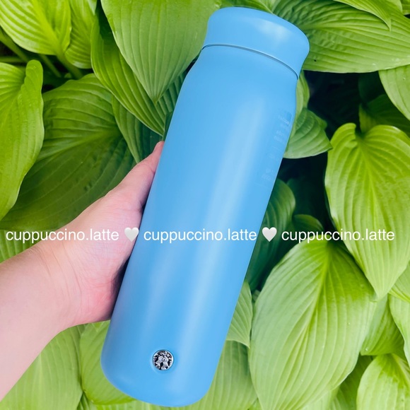 🩵NEW🩵Starbucks 2023 Spring Matte Periwinkle SS Bottle Tumbler - Picture 1 of 5
